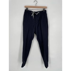 Men's Navy Marco Pescarolo Caracciolo Trousers Size: 32W NWOT